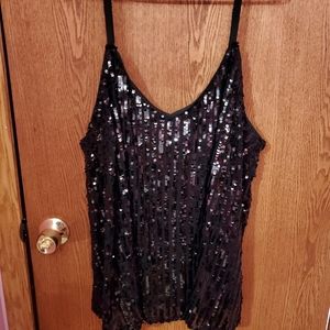 Torrid sequin embellished swing tank